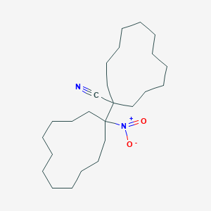 1'-Nitro[1,1'-bi(cyclododecane)]-1-carbonitrile