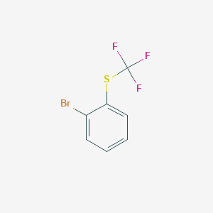 B154326 2-(Trifluoromethylthio)bromobenzene CAS No. 1644-72-0