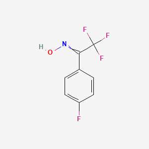 Ethanone, 2,2,2-trifluoro-1-(4-fluorophenyl)-, oxime