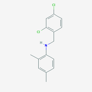 N-[(2,4-Dichlorophenyl)methyl]-2,4-dimethylaniline