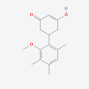 5-Hydroxy-2'-methoxy-3',4',6'-trimethyl-1,6-dihydro[1,1'-biphenyl]-3(2H)-one