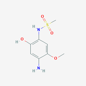 N-(4-Amino-2-hydroxy-5-methoxyphenyl)methanesulfonamide