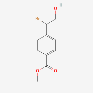 Methyl 4-(1-bromo-2-hydroxyethyl)benzoate