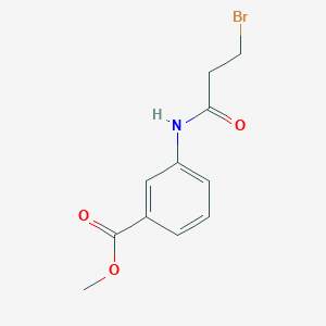 Methyl 3-(3-bromopropanamido)benzoate