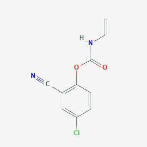 4-Chloro-2-cyanophenyl ethenylcarbamate