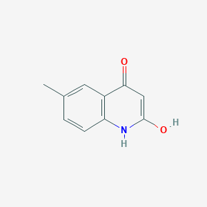 molecular formula C10H9NO2 B154331 6-甲基-2,4-二羟基喹啉 CAS No. 1677-44-7