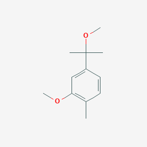 2-Methoxy-4-(2-methoxypropan-2-yl)-1-methylbenzene