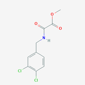 Methyl {[(3,4-dichlorophenyl)methyl]amino}(oxo)acetate