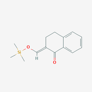 (2E)-2-(trimethylsilyloxymethylidene)-3,4-dihydronaphthalen-1-one