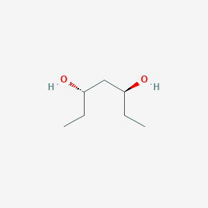 molecular formula C7H16O2 B154332 (3S,5S)-(+)-3,5-庚二醇 CAS No. 129212-21-1