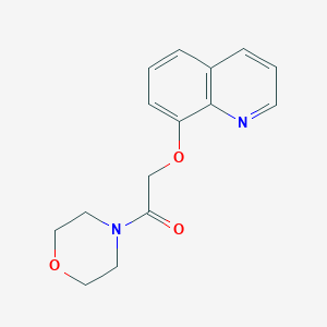 1-(Morpholin-4-yl)-2-[(quinolin-8-yl)oxy]ethan-1-one