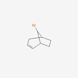 molecular formula C8H11Br B15433306 8-Bromobicyclo[3.2.1]oct-2-ene CAS No. 90002-39-4