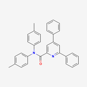 N,N-Bis(4-methylphenyl)-4,6-diphenylpyridine-2-carboxamide