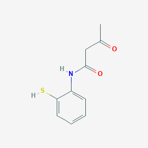 3-Oxo-N-(2-sulfanylphenyl)butanamide