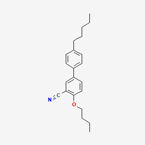 4-Butoxy-4'-pentyl[1,1'-biphenyl]-3-carbonitrile