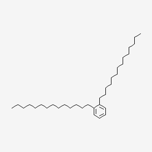 molecular formula C34H62 B15433484 1,2-Ditetradecylbenzene CAS No. 85578-64-9