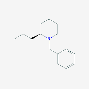 molecular formula C15H23N B15433551 (2S)-1-benzyl-2-propylpiperidine CAS No. 89686-23-7