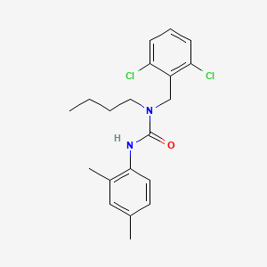 N-Butyl-N-[(2,6-dichlorophenyl)methyl]-N'-(2,4-dimethylphenyl)urea