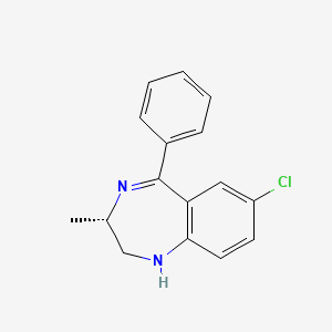 (3S)-7-Chloro-3-methyl-5-phenyl-2,3-dihydro-1H-1,4-benzodiazepine