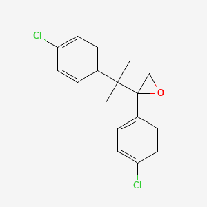 2-(4-Chlorophenyl)-2-[2-(4-chlorophenyl)propan-2-yl]oxirane