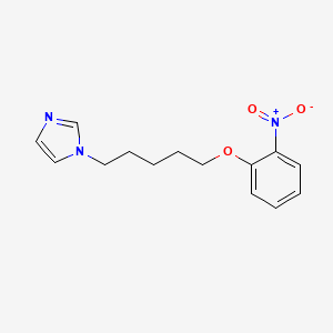 1-[5-(2-Nitrophenoxy)pentyl]-1H-imidazole