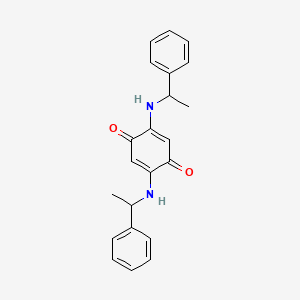 2,5-Bis[(1-phenylethyl)amino]cyclohexa-2,5-diene-1,4-dione