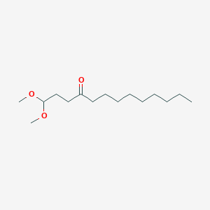 1,1-Dimethoxytridecan-4-one