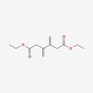 molecular formula C12H18O4 B15433894 Diethyl 3,4-dimethylidenehexanedioate CAS No. 83767-31-1