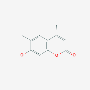 7-Methoxy-4,6-dimethyl-2H-1-benzopyran-2-one