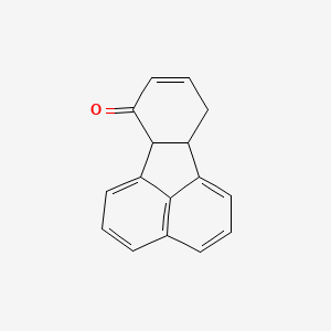 molecular formula C16H12O B15433967 7(6bH)-Fluoranthenone, 10,10a-dihydro- CAS No. 85923-81-5