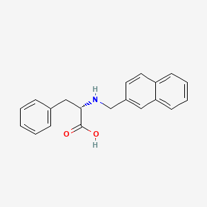 N-[(Naphthalen-2-yl)methyl]-L-phenylalanine