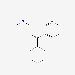 3-Cyclohexyl-N,N-dimethyl-3-phenylprop-2-en-1-amine