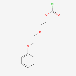 2-(2-Phenoxyethoxy)ethyl carbonochloridate