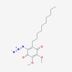 2-Azido-3-decyl-5,6-dimethoxycyclohexa-2,5-diene-1,4-dione