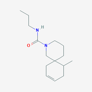 11-Methyl-N-propyl-2-azaspiro[5.5]undec-8-ene-2-carboxamide