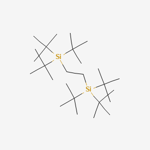 molecular formula C26H58Si2 B15434203 (Ethane-1,2-diyl)bis(tri-tert-butylsilane) CAS No. 81456-84-0