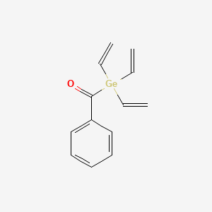 molecular formula C13H14GeO B15434204 Phenyl(triethenylgermyl)methanone CAS No. 86962-03-0