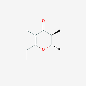 (2S,3S)-6-Ethyl-2,3,5-trimethyl-2,3-dihydro-4H-pyran-4-one