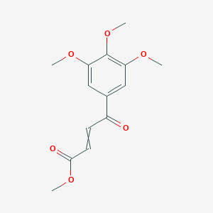 Methyl 4-oxo-4-(3,4,5-trimethoxyphenyl)but-2-enoate