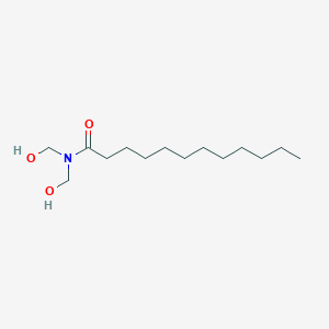 N,N-Bis(hydroxymethyl)dodecanamide