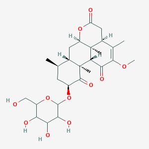 molecular formula C27H38O11 B15434251 Picrasinoside A CAS No. 83543-82-2