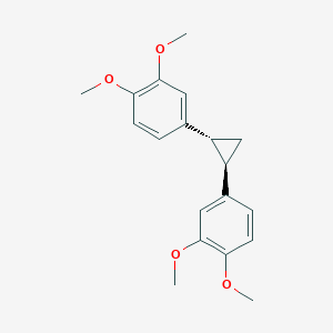 1,1'-[(1R,2R)-Cyclopropane-1,2-diyl]bis(3,4-dimethoxybenzene)