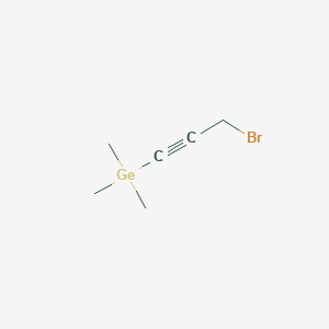 (3-Bromoprop-1-yn-1-yl)(trimethyl)germane