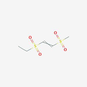 1-(Ethanesulfonyl)-2-(methanesulfonyl)ethene