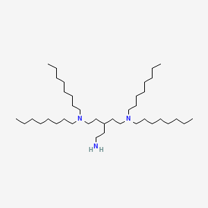 3-(2-Aminoethyl)-N~1~,N~1~,N~5~,N~5~-tetraoctylpentane-1,5-diamine