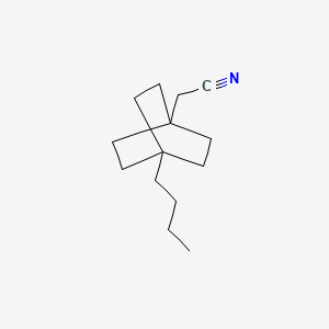 (4-Butylbicyclo[2.2.2]octan-1-yl)acetonitrile