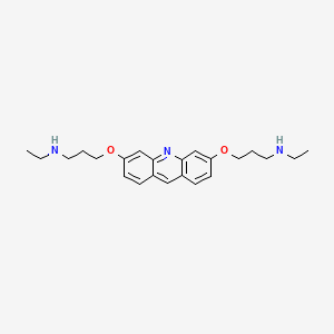 3,3'-[Acridine-3,6-diylbis(oxy)]bis(N-ethylpropan-1-amine)