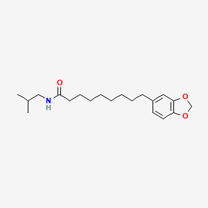 1,3-Benzodioxole-5-nonanamide, N-(2-methylpropyl)-