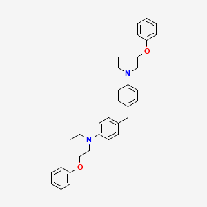 4,4'-Methylenebis[N-ethyl-N-(2-phenoxyethyl)aniline]