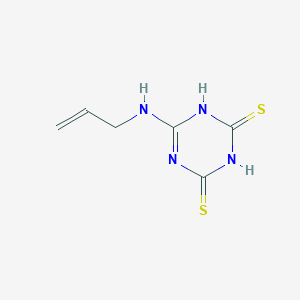 6-[(Prop-2-en-1-yl)amino]-1,3,5-triazine-2,4(1H,3H)-dithione